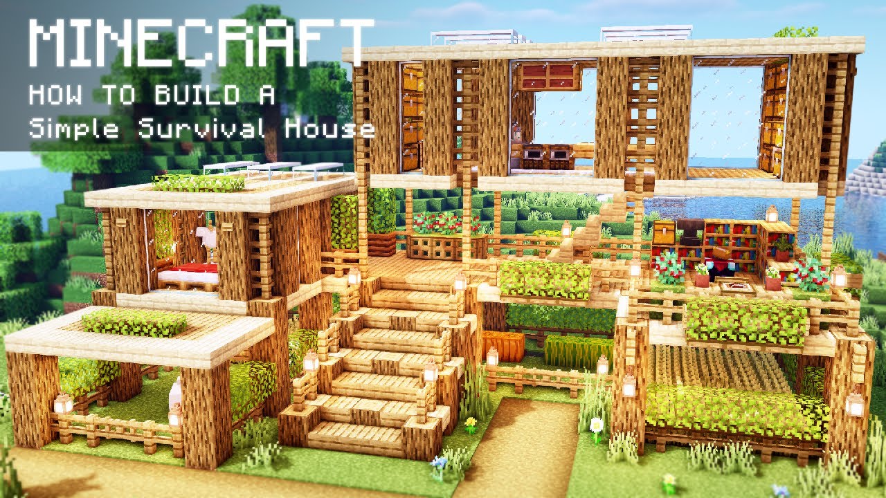Minecraft: How To Build a Simple Survival House