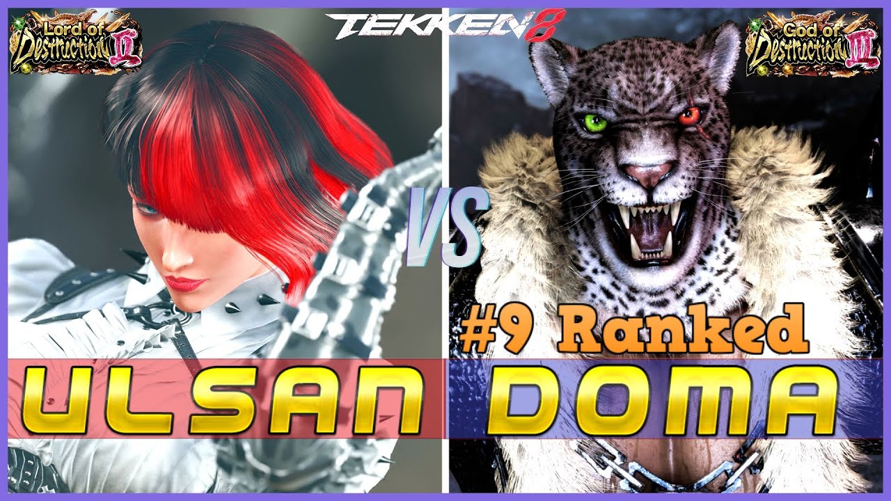 T8 ▰ ULSAN (Anna) Vs DOMA (#9 Ranked Armor King) ▰ Tekken 8 High Level Gameplay