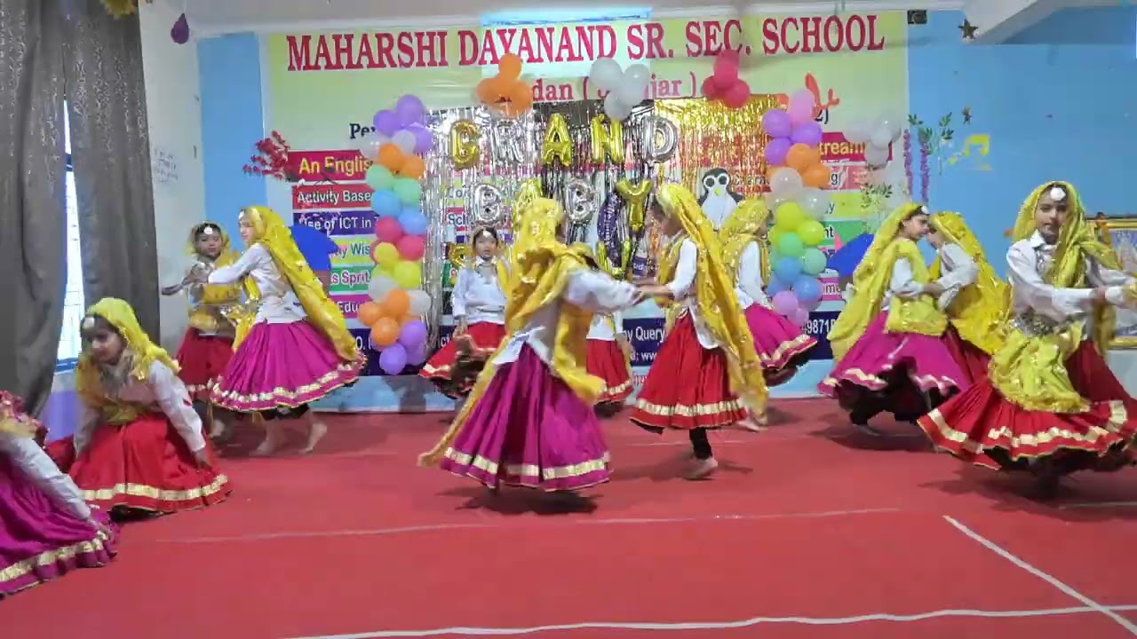 From Village Roots to Stage Lights: Stunning Haryanvi Dance by Students!