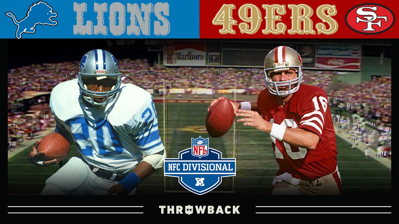 80's Forgotten Playoff Classic (Lions vs. 49ers 1983, NFC Divisional)