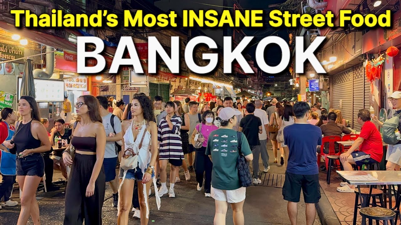 Does BANGKOK, THAILAND Have the World’s BEST STREET FOOD? 🇹🇭 Bangkok Chinatown’s Food Streets!