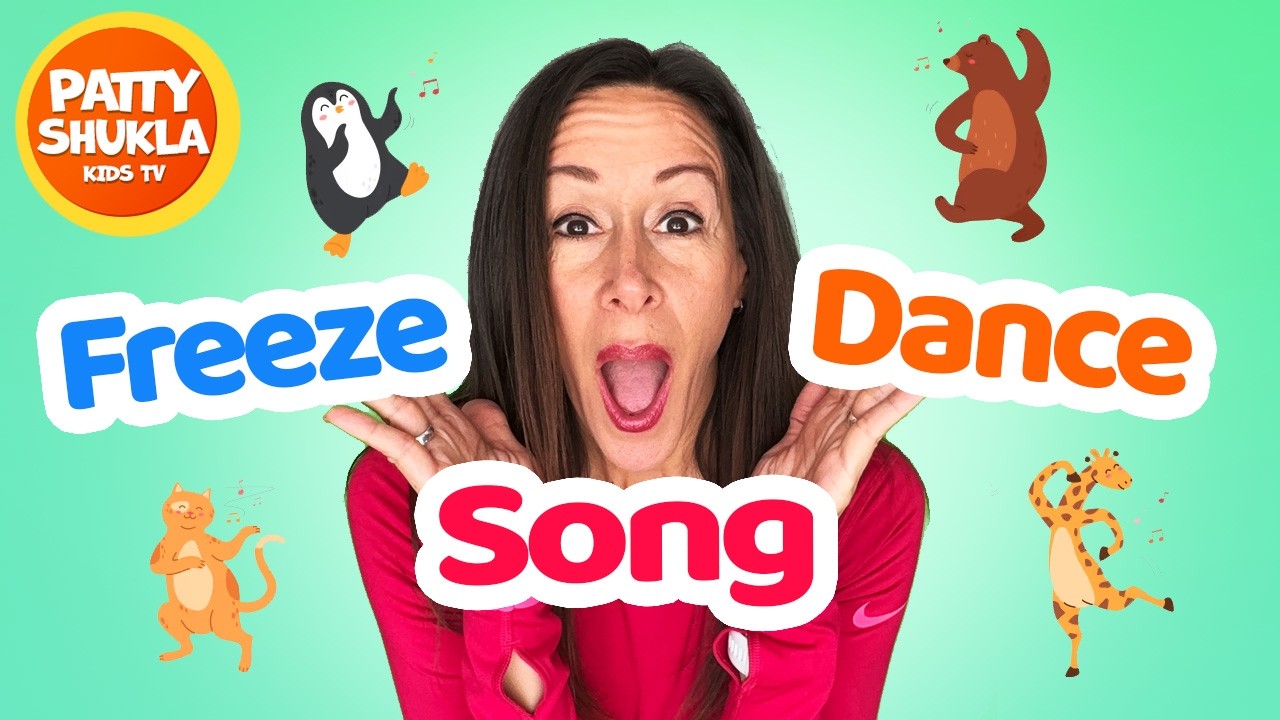 Learn Dance Song for Children STOP Follow Directions | Patty Shukla | Freeze Dance