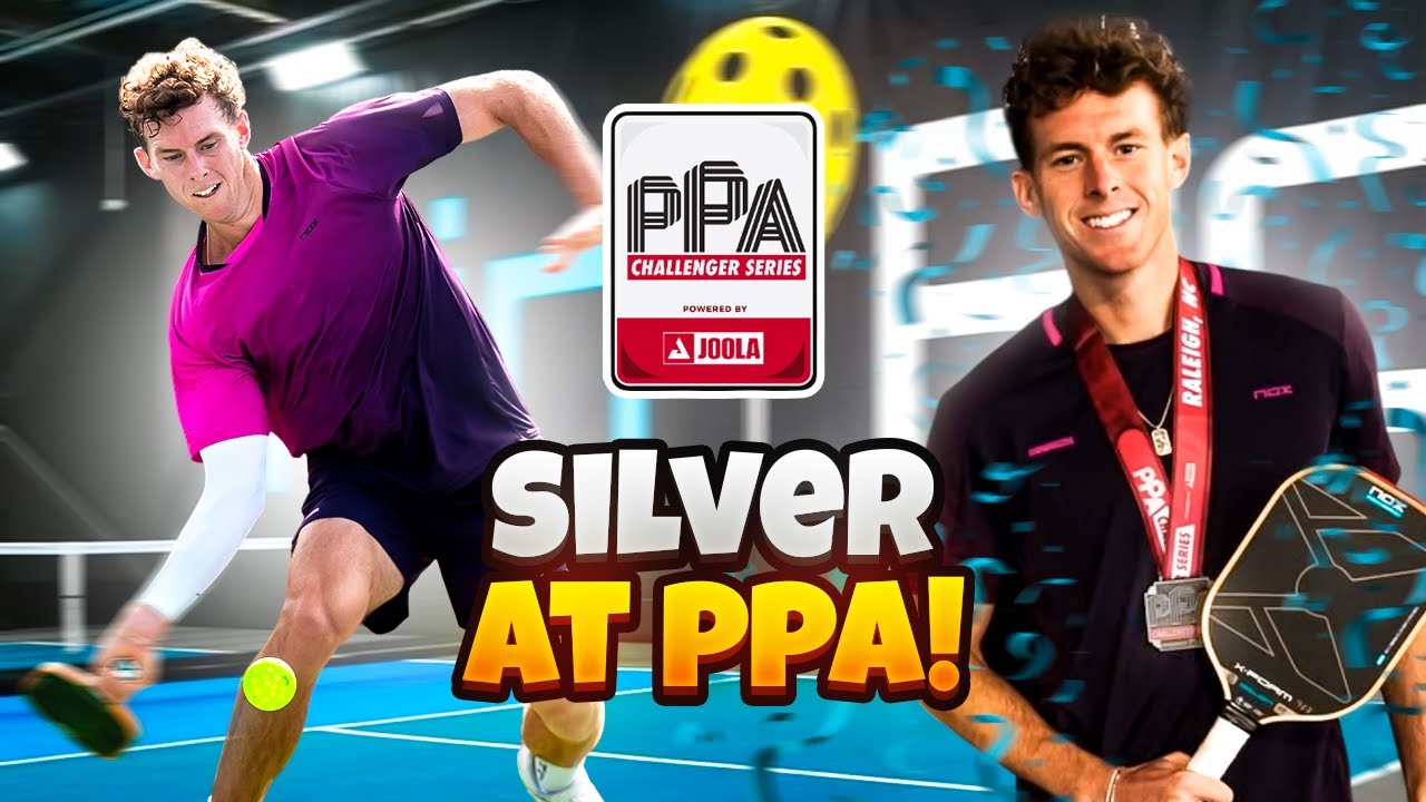 Silver Medal at a Pro Pickleball Event | PPA Challenger