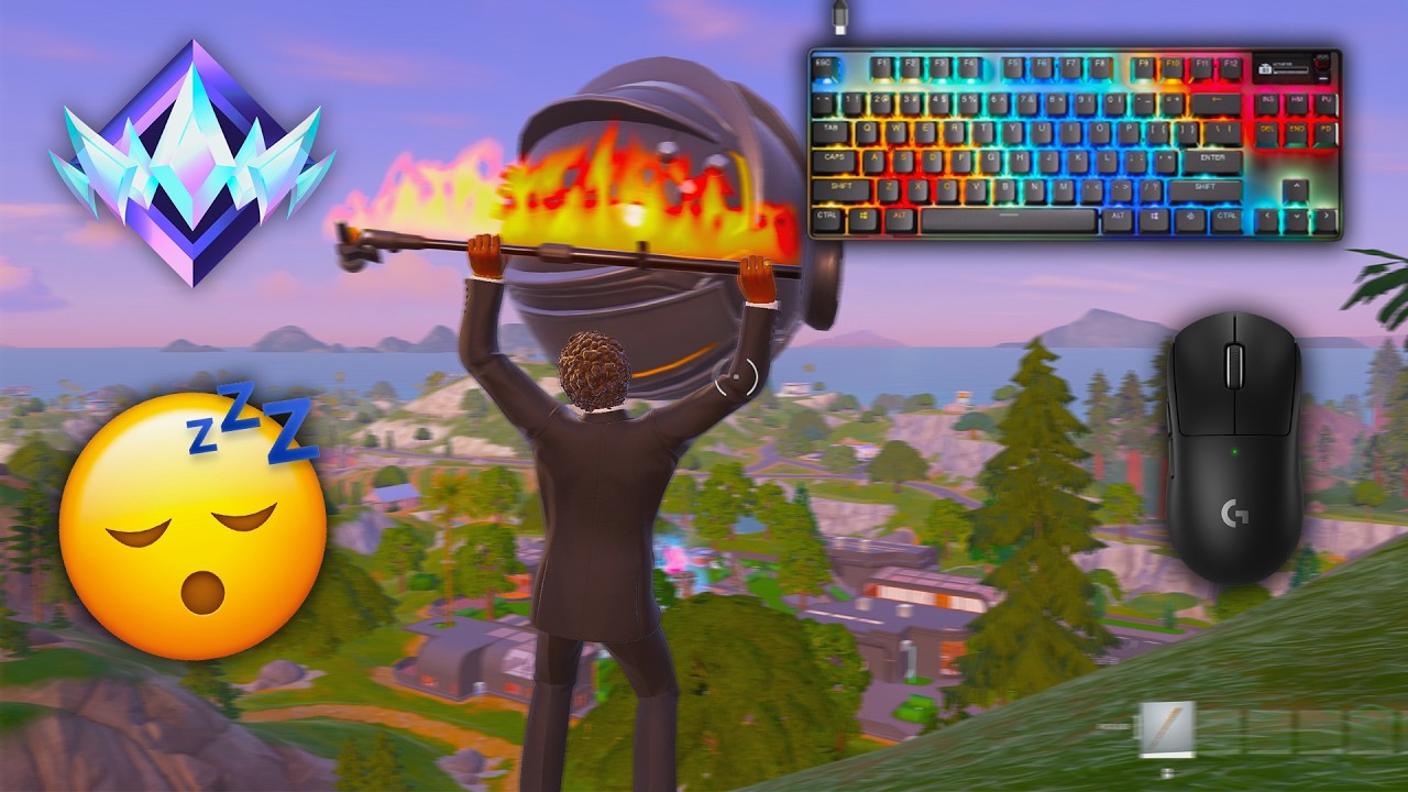 SteelSeries Apex Pro TKL ASMR | Duo Battle Royal Gameplay | Satisfying M&K Fortnite | 240FPS | 4k
