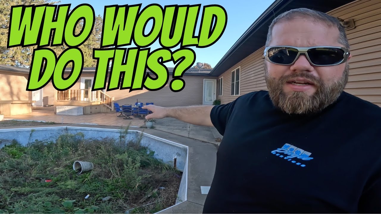 Back Patio and Pool Have Been Neglected For TOO LONG!