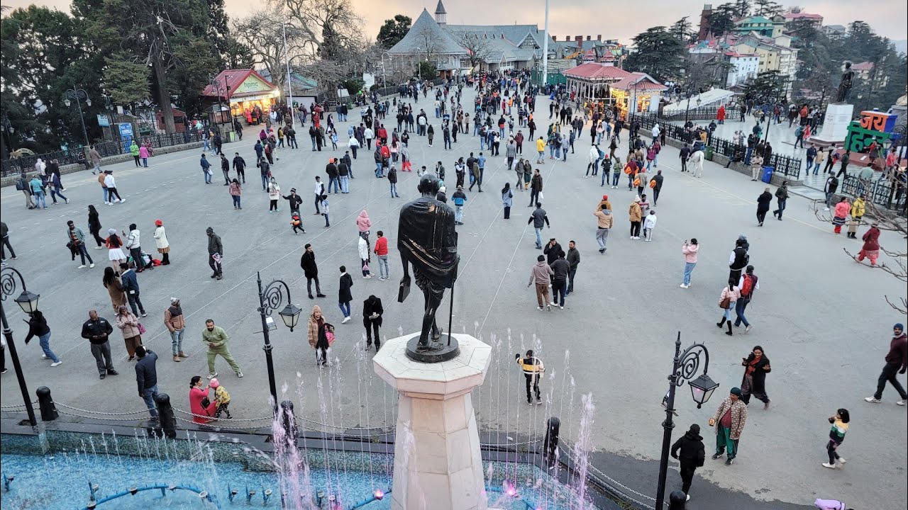 11 January 2023 - Shimla में Snowfall का पूरा मौसम . आप भी जल्दी आए शिमला Kufri घूमने