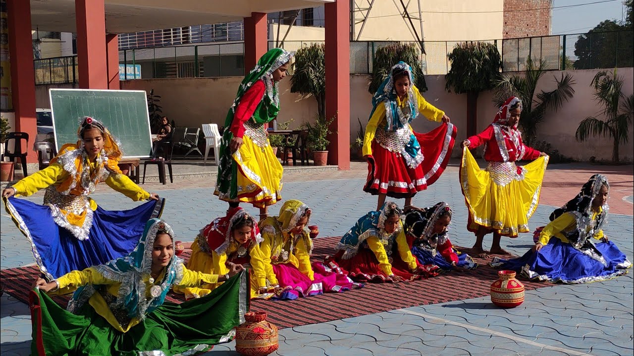 Haryanvi Dance | Paras Public sr sec School Karnal 