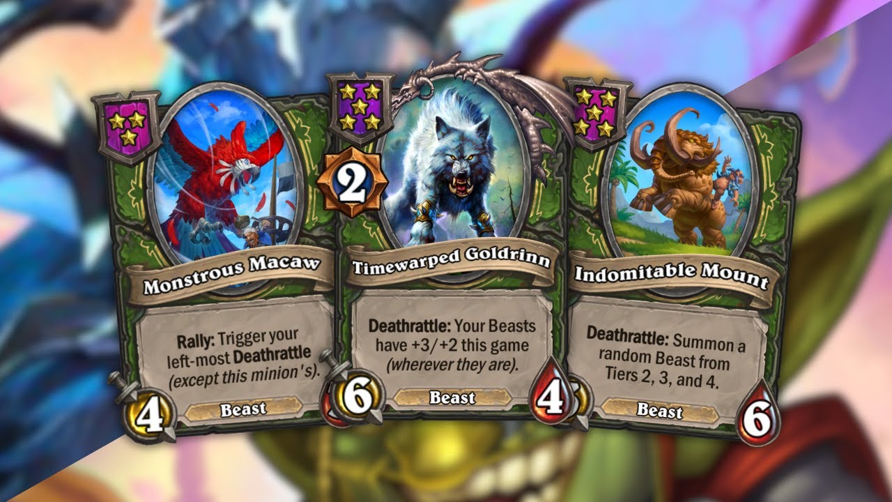 BEASTS AND DRAGONS | Hearthstone Battlegrounds DUOS [Mobile]