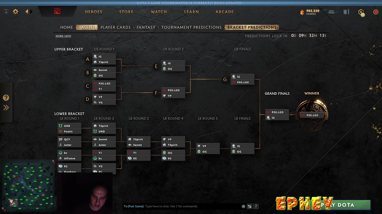 EG.Abed is the problem WeirdChamp TI10