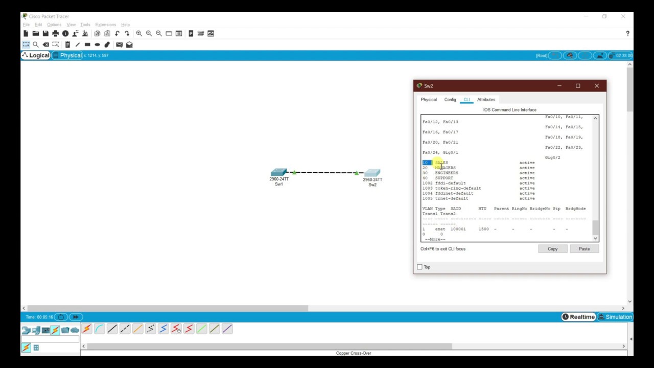Easy CCNA Lab 31: Enabling Rapid Per-VLAN Spanning Tree