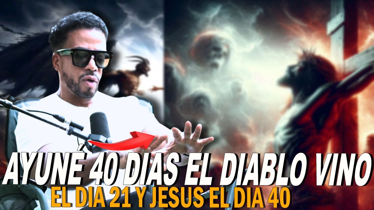 PROFETA DIONY BAEZ - AYUNO DURANTE 40 DIAS EL DIABLO SE LE PRESENTO DESPUES JESUS ENTRO Y DIJO ESTO