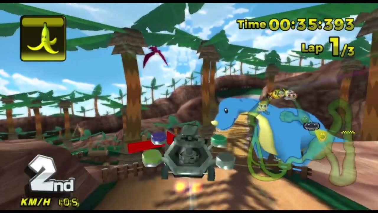 MKWii Deluxe: Green Edition - Grand Prix GCN Special Cup as R.O.B [200cc]