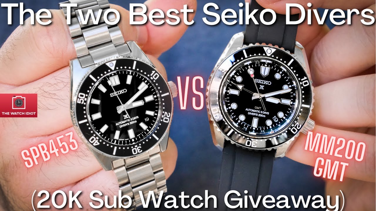 Самый сложный выбор: Seiko SPB453 62MAS против SPB383 MM200 GMT (+часы в подарок)