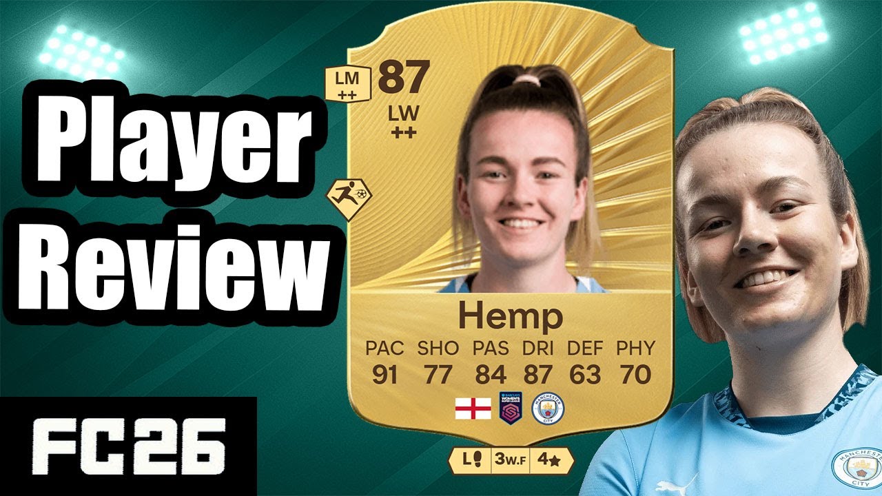 FC26 LAUREN HEMP REVIEW - INSANE DRIBBLING AND FINISHING - FC26 PLAYER REVIEW