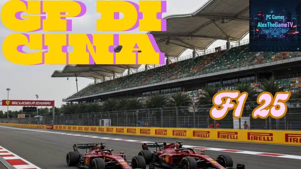 F1 25 GP DELLA CINA | CARRIERA PILOTI MULTICOOP | TANTE BELLE COSE IN FERRARI!!!