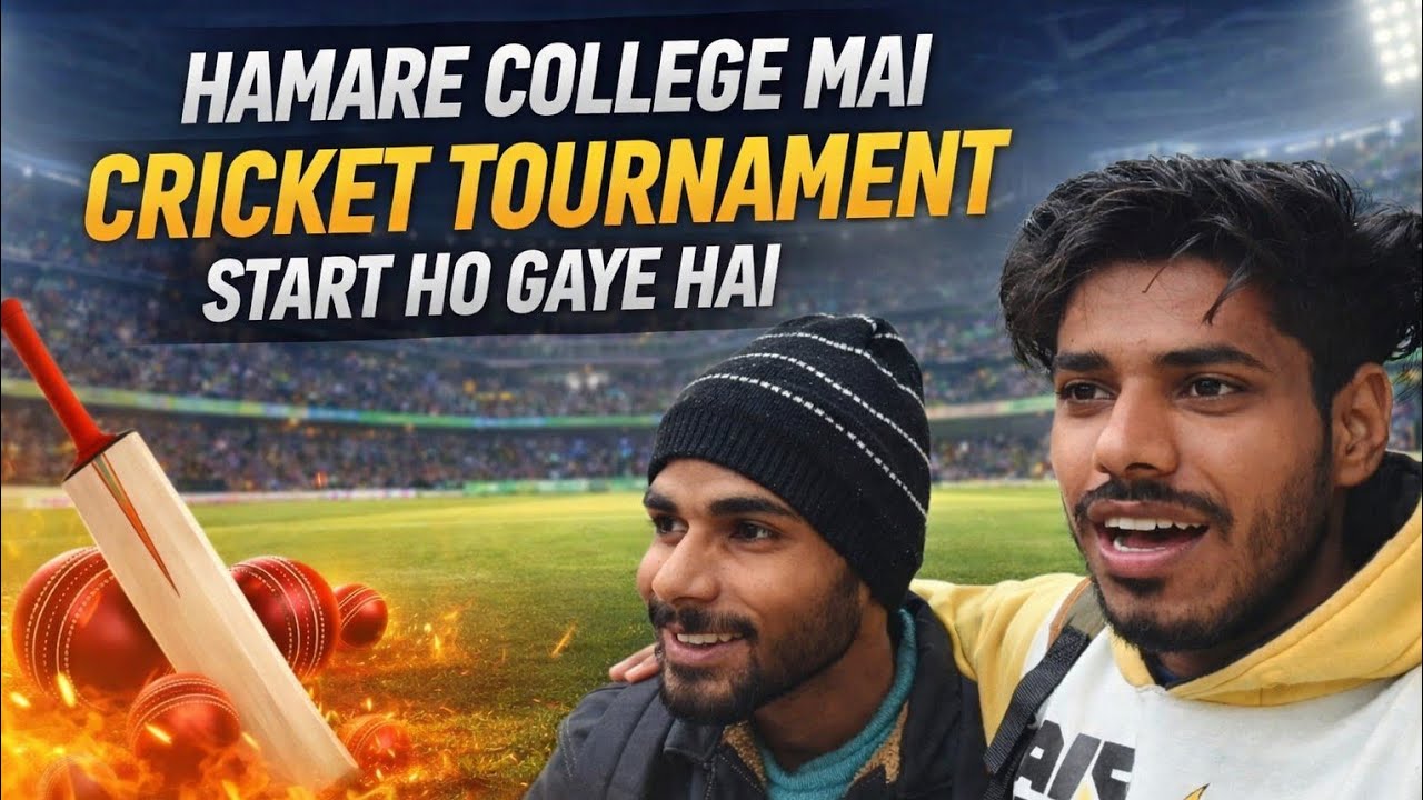 Hamare college mein cricket 🏏 tournament start ho chuka hai #video #vlog #cricket 