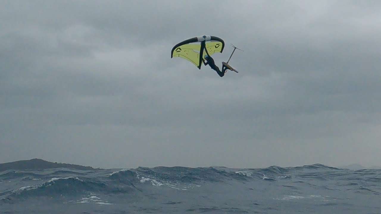 Wingfoil Pluvieux Janv 2026 🌊🌧🤙