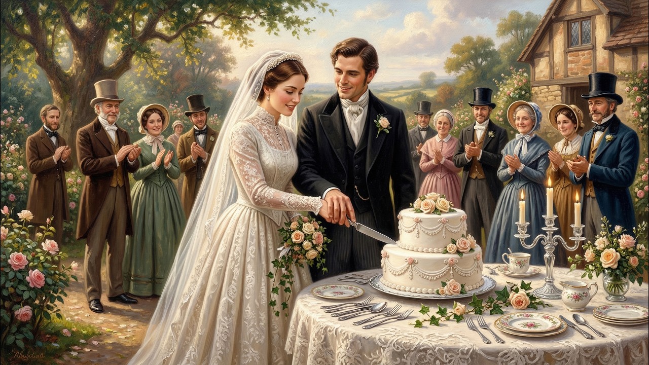 Victorian Era: A Sweet Wedding Day in a Victorian Village | Relaxing Classical Music 4K