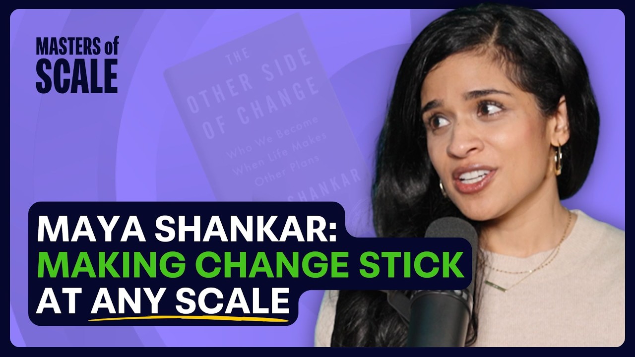 Maya Shanker: How to navigate career and personal setbacks | Masters of Scale