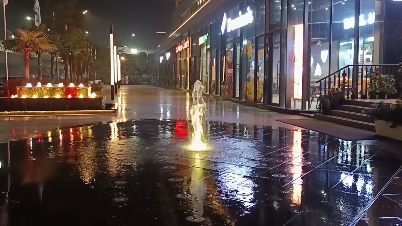 #video Dancing water body #viral #Elan merical 