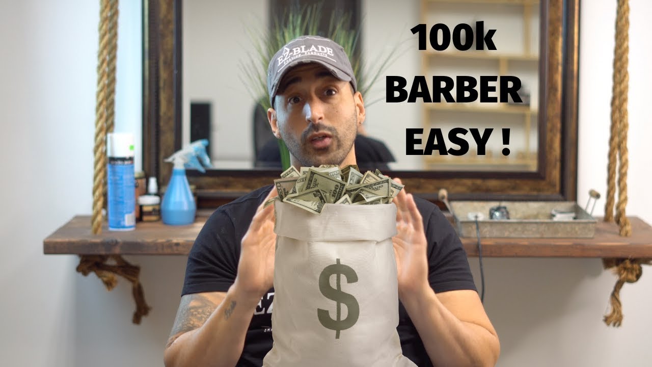How To Easily Become A 10,000 Dollar A Month Barber | Over 100k A Year!