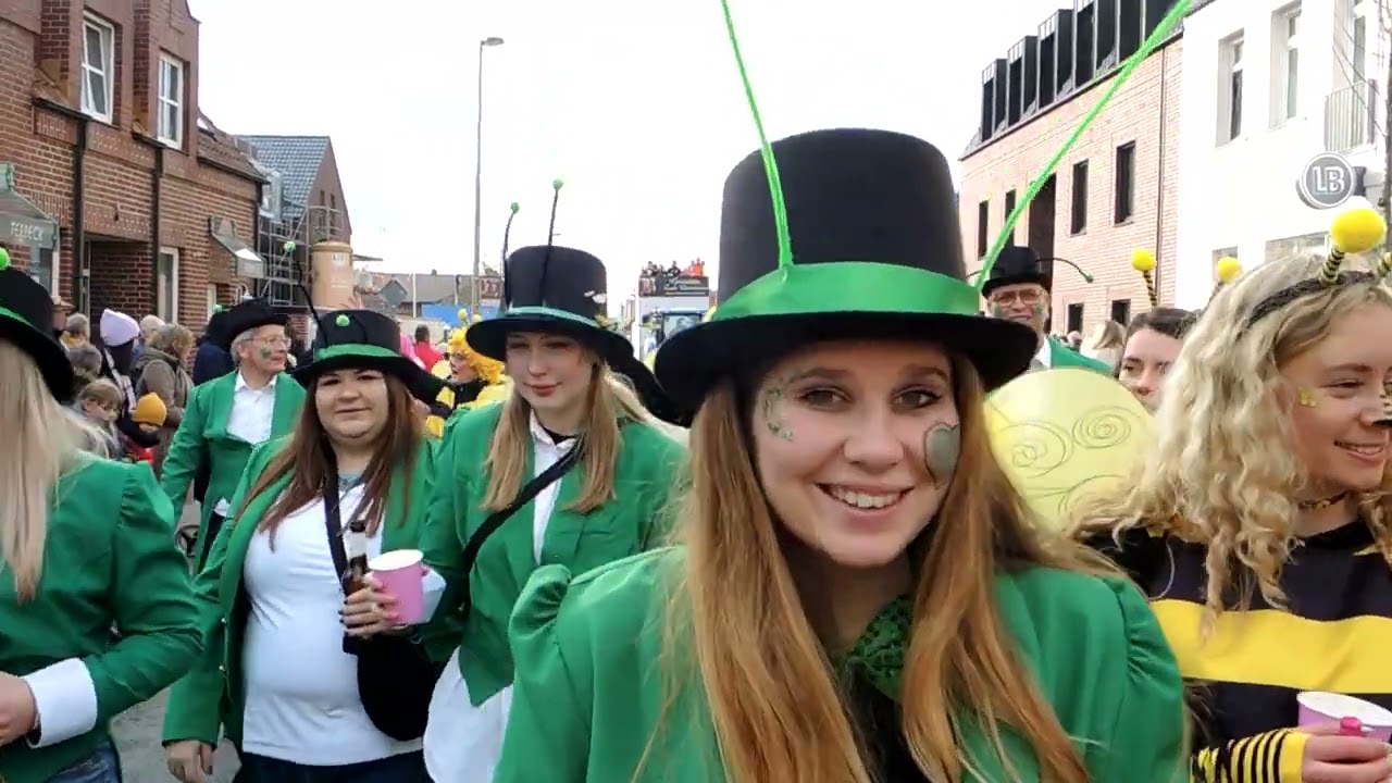 Rosenmontagszug in Wüllen 2024