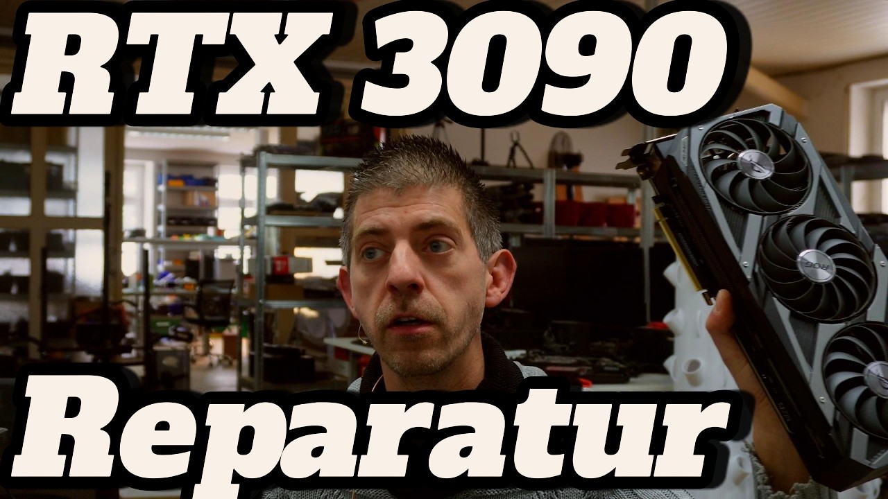 RTX 3090 vor der Entsorgung bewahrt - Reparatur by Letsfix
