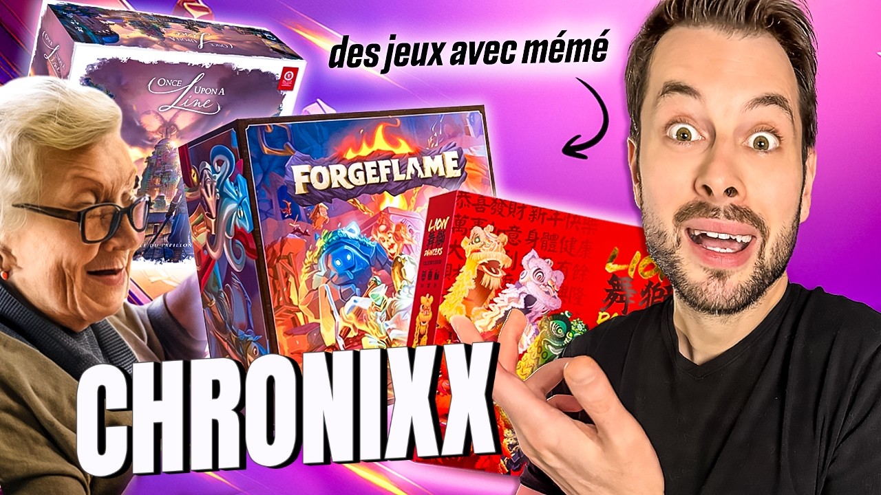 CES JEUX QUE TU PEUX SORTIR APRÈS UN REPAS DE FAMILLE - [CHRONIXX]