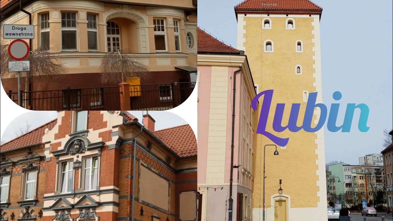 Lubin.Miasto w dolnośląskim województwie