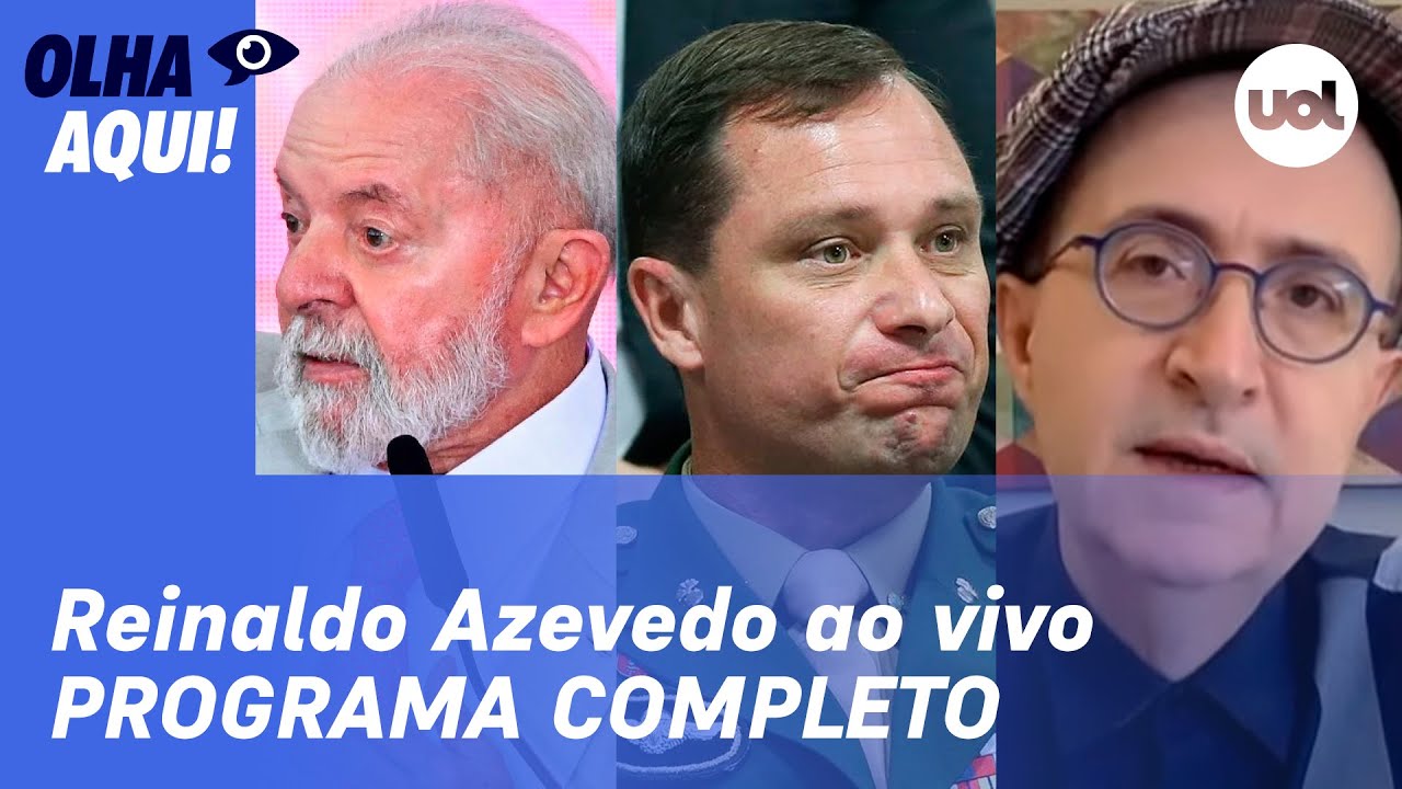 🔴 Reinaldo Azevedo comenta novo depoimento de Cid, aprovação de Lula e+ | PROGRAMA COMPLETO | 06/03