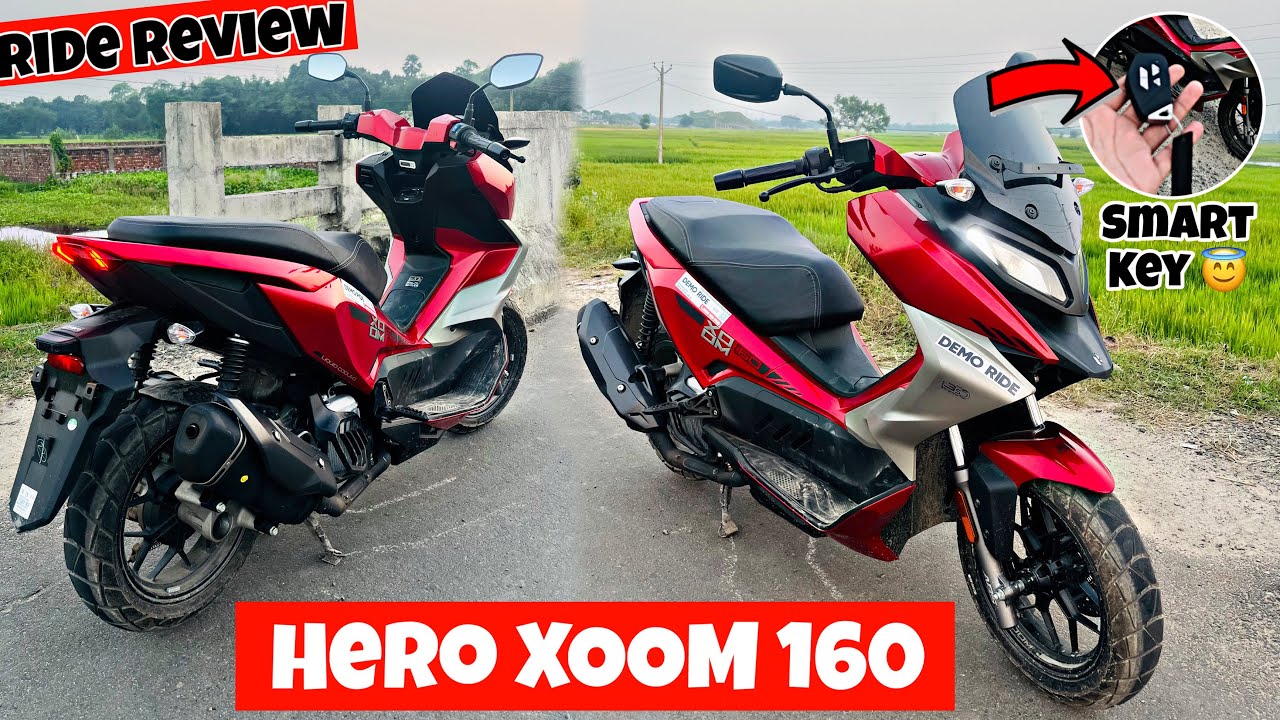 2025 Hero Xoom 160R🔥| RIDE REVIEW | Killer Adv Scooter H ye 🤩