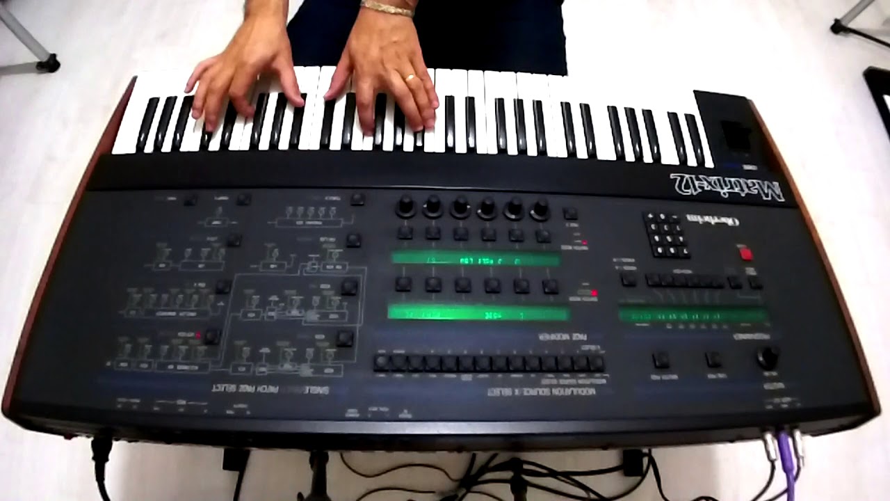 Oberheim Matrix 12 , majestic pad