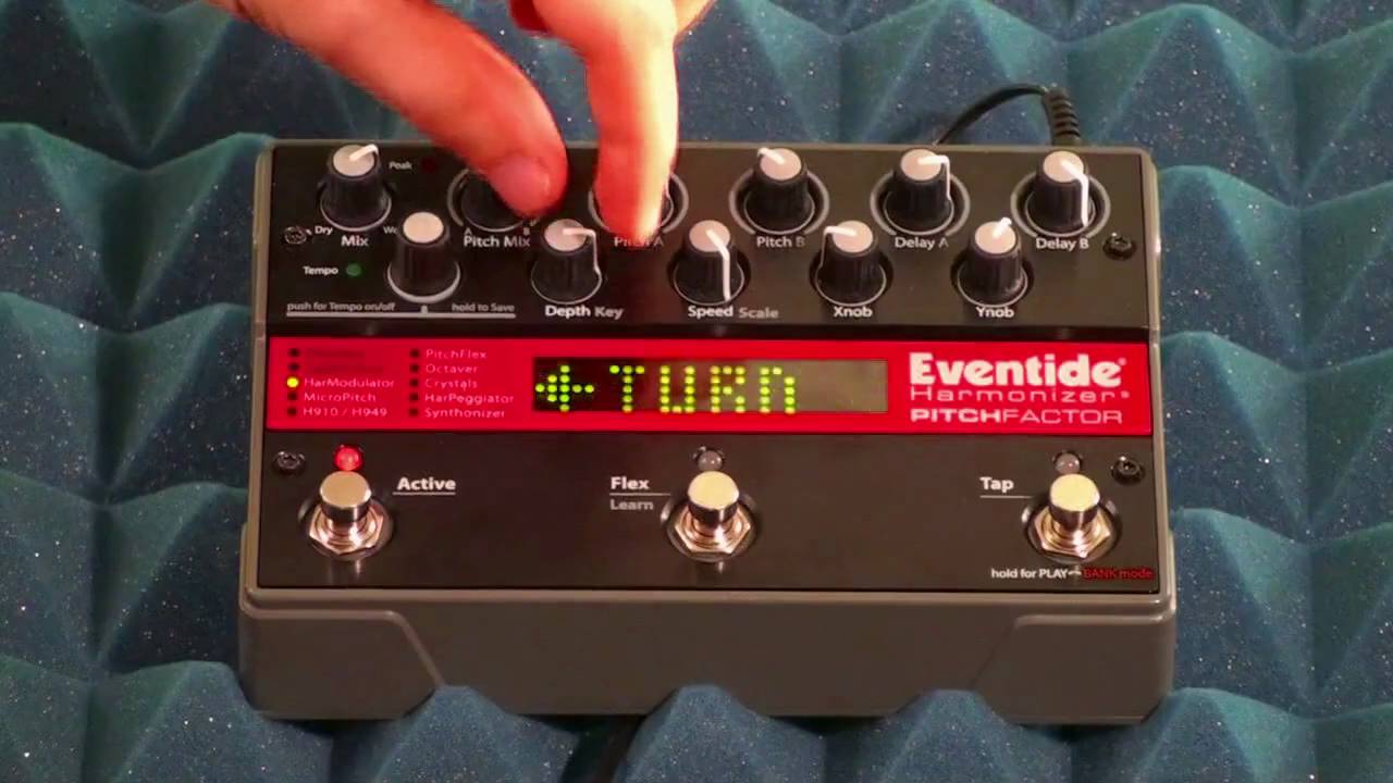 Eventide Factor Series Stompbox Tutorial 8 of 11: Protecting Your Settings