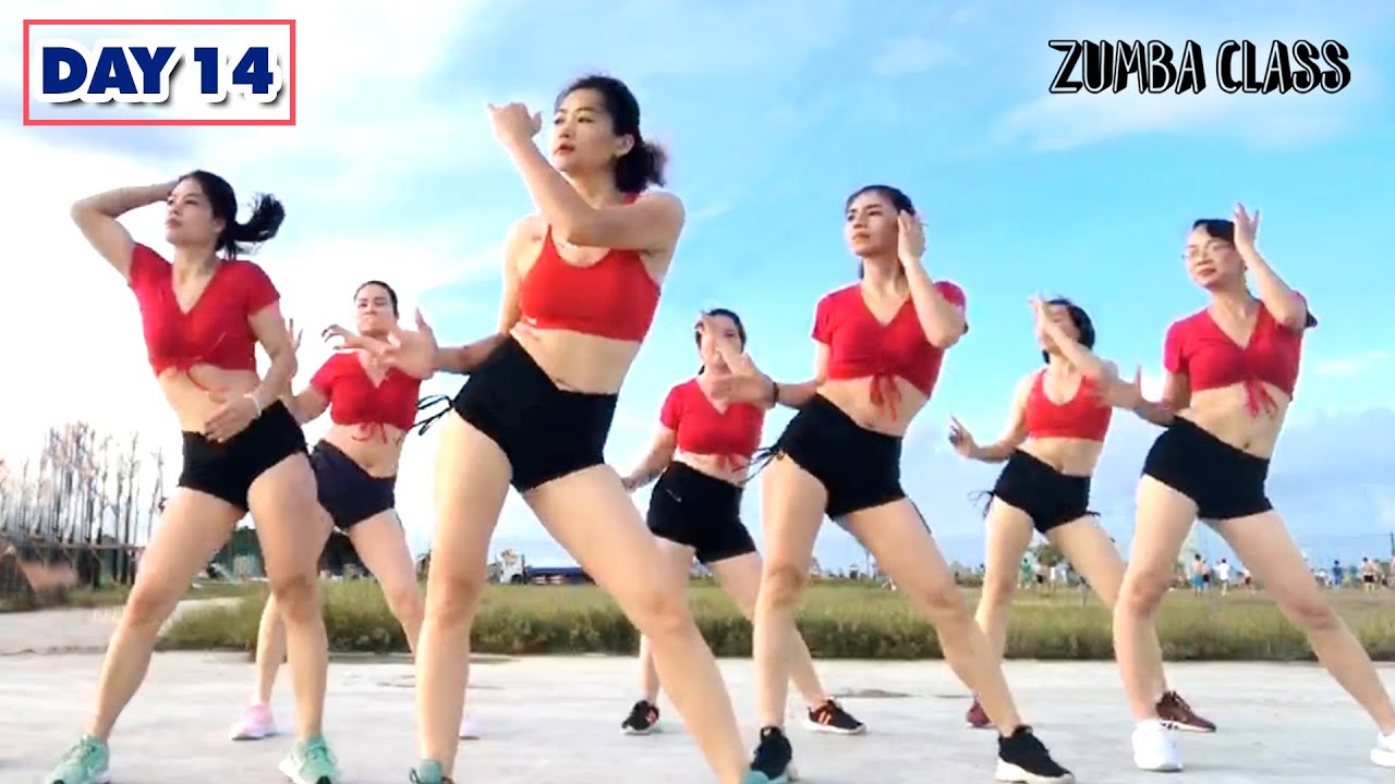 LOSE 10kg AT HOME - DAY 14 | 30 Days Fastest Total Body Fat Burning Workout | Zumba Class