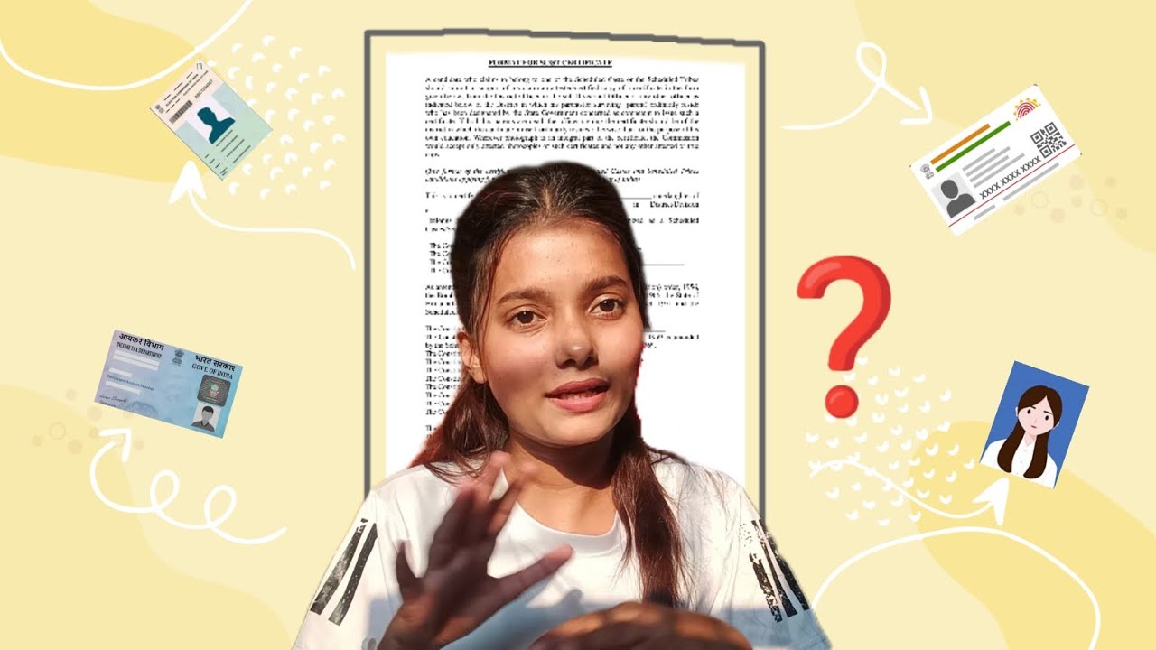 How 🤔 I Made Central Government Caste🔥 Certificate📝 | central caste certificate for ssc❤️