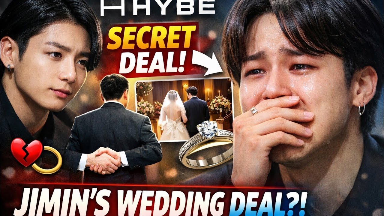 Jungkook made a deal with HYBE about Jimin's wedding? Jimin Is Crying! 😭💍