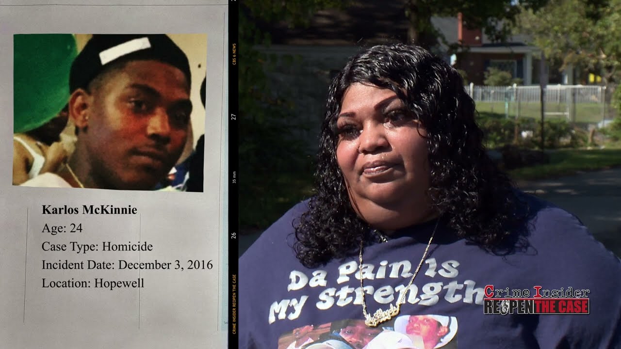 Homicide | Karlos McKinnie  | CRIME INSIDER | REOPEN THE CASE