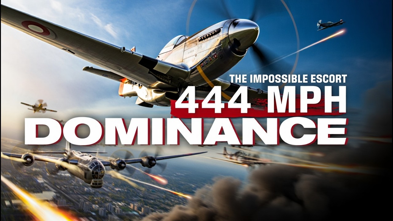 The Impossible Escort: How 444mph Mustangs Vanquished the Skies Over Tokyo