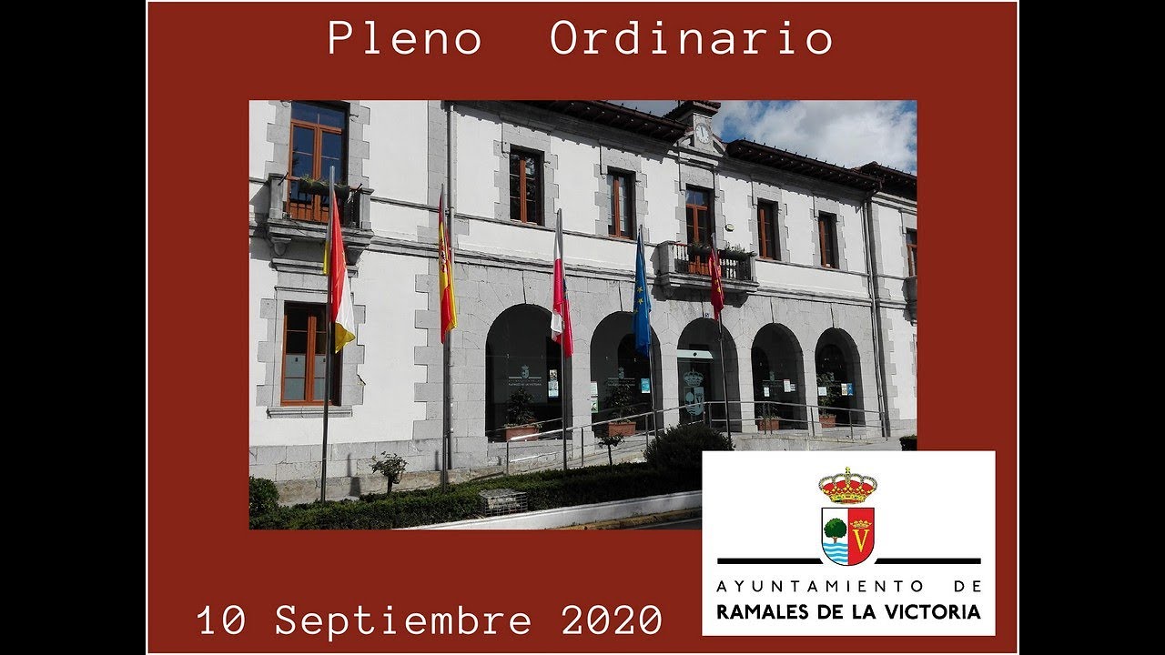 Pleno Ordinario 10 septiembre 2020