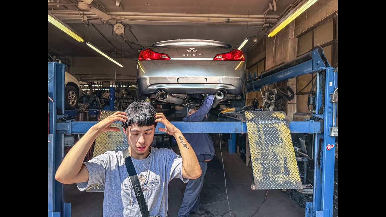 MAKING MY G37 AS LOUD AS POSSIBLE 😭!!!