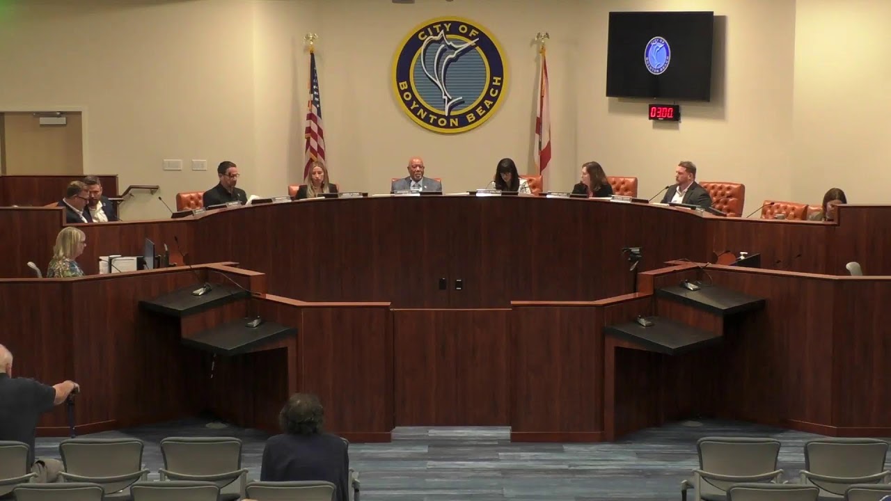 City of Boynton Beach, FL March 3, 2026 Regular Commission Meeting