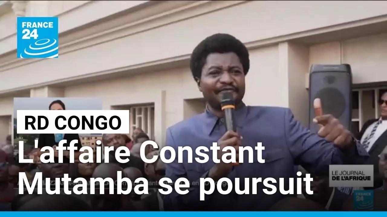 RD Congo : Constant Mutamba accus&eacute; de d&eacute;tournements de fonds publics &bull; FRANCE 24