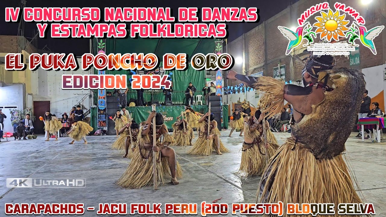 Carapachos ✨️ - Tingo María [Jacu Folk] (IV Concurso Nacional El Puka Poncho de Oro) 2024 Final 🇵🇪.
