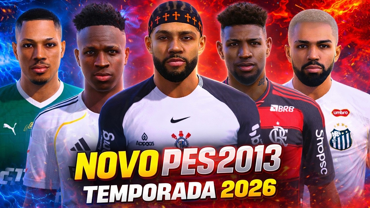 😨 PES 2013 EM 2026?! OLHA O QUE FIZERAM COM ESSE JOGO!