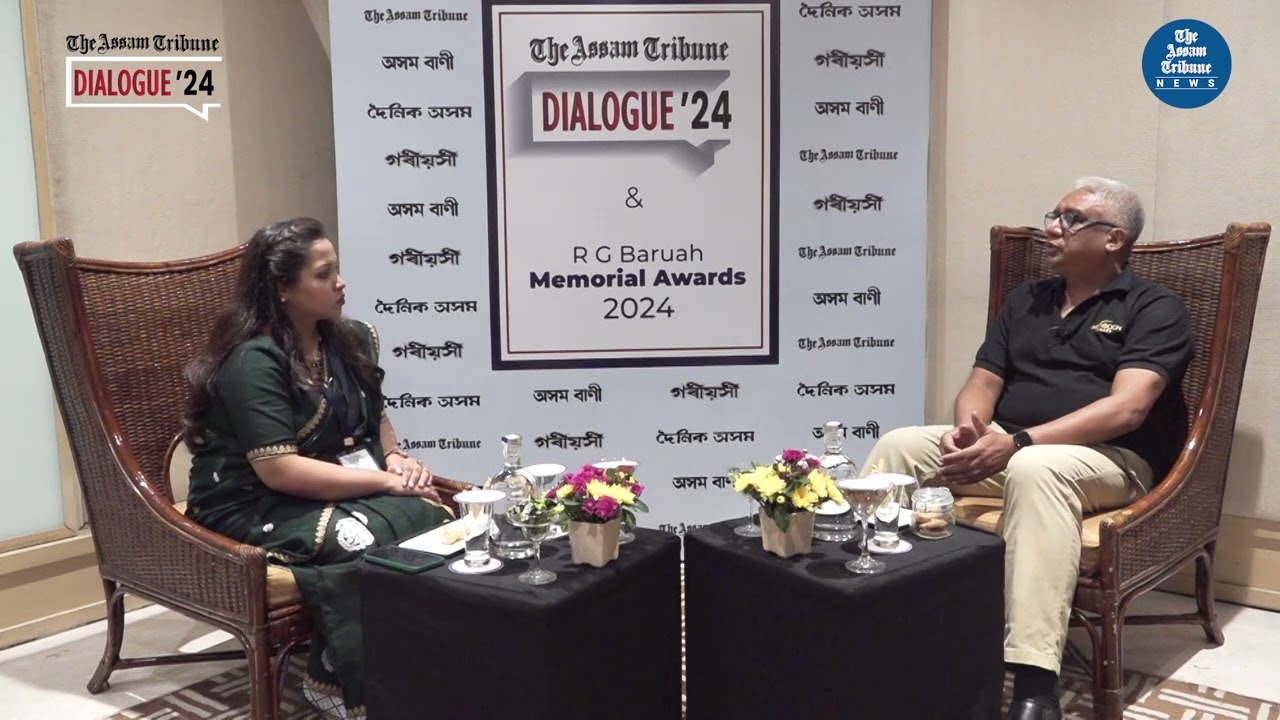 In conversation with Mrinal Talukdar at The Assam Tribune Dialogue 2024