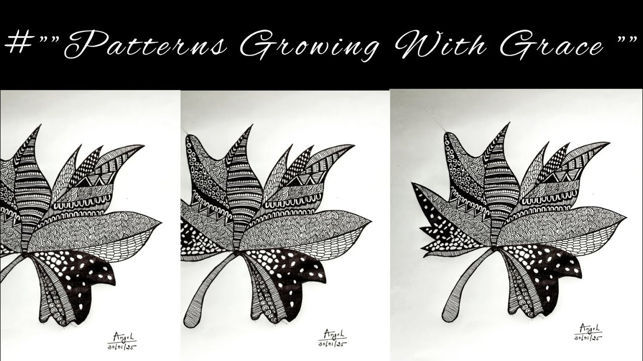 # Patterns Growing With Grace #viral #art 