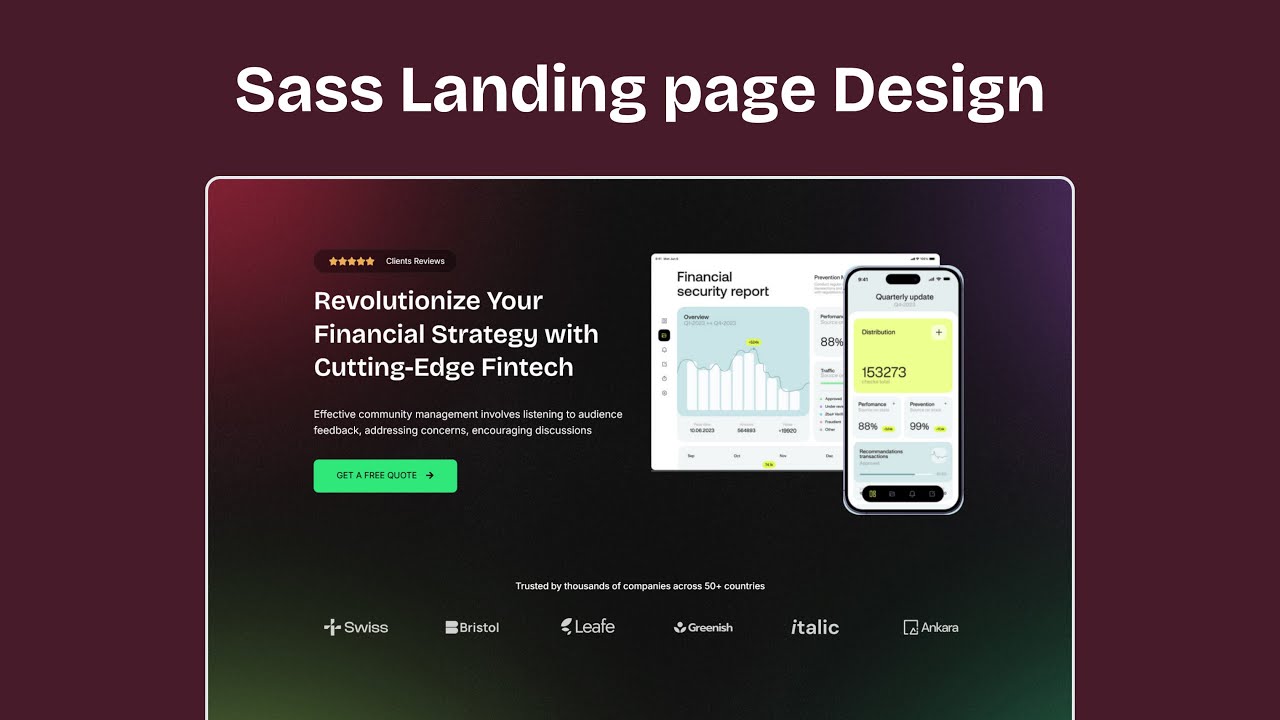 Design a Modern SaaS Landing Hero Section Using Elementor 🚀 | Step-by-Step Tutorial