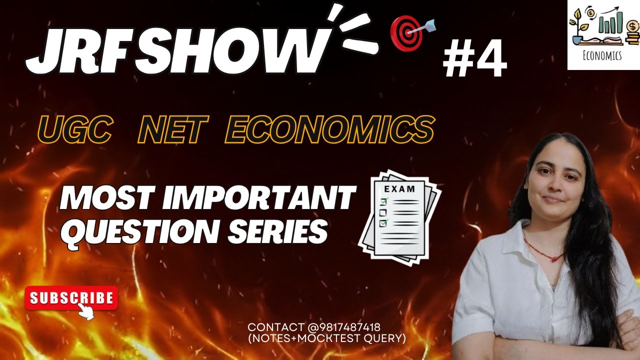 UGC NET ECONOMICS 2025|MOCK TEST|EXPECTED PAPER| #ugcneteconomics #ntaneteconomics