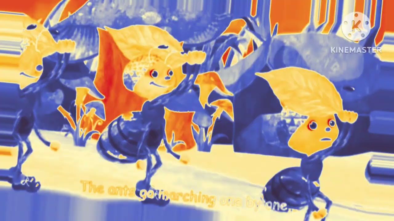 The ants go marching one by one hurrah,hurrah effect(cocomelon effect)