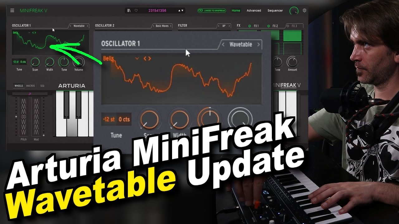 Arturia Added WAVETABLES To The MINIFREAK!